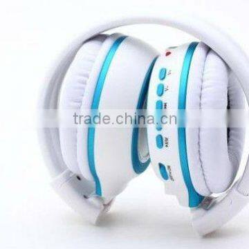 2013 new product hot selling stereo bluetooth SD MP3 headset with microphone +FM from shenzhen factory