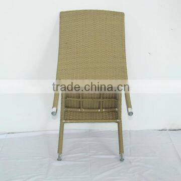 Outdoor Furniture Leisure Antique Style Rattan Dining Aluminum Legs ChairYC039A photo-4