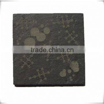 Classic Kitchen Black Slate Coaster For Food and Drinks