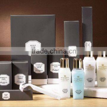 luxury hotel room disposable corrugated paper amenity set