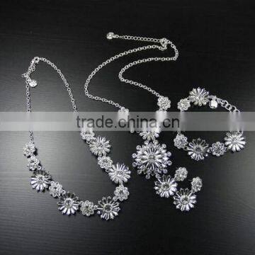 CZ diamond alloy moti jewelry set