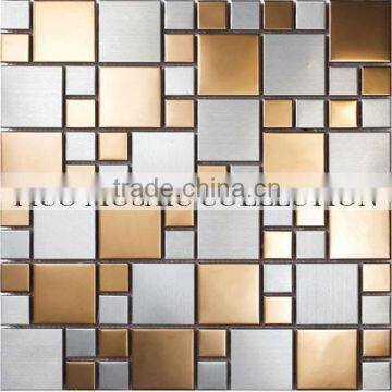 Fico new! GST027-5,stone metal mosaic