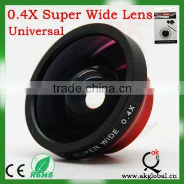 Nice for world cup 0.4x super wide angle lens for camera lens