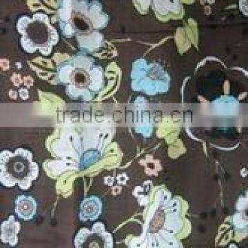 100% cotton wax printed fabric