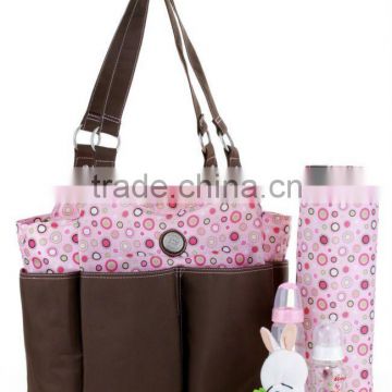 2014 Hot Sell fashion diaper bag yummy mummy bag