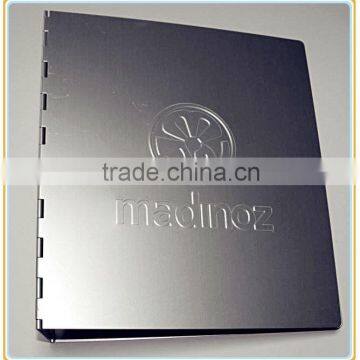 quality custom metal multi ring binders /folding clipboard