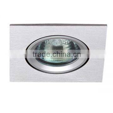 hot sale europe popular alu led downlight ,square shape, MR16, GU10 ,GU5.3