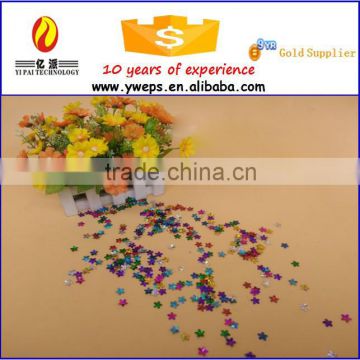 Yiwu Yipai decoration colorful kinds of flowers sequins for holiday decoration