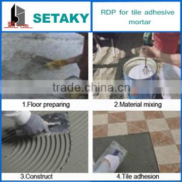 tile adhesive, redispersible polymer powder