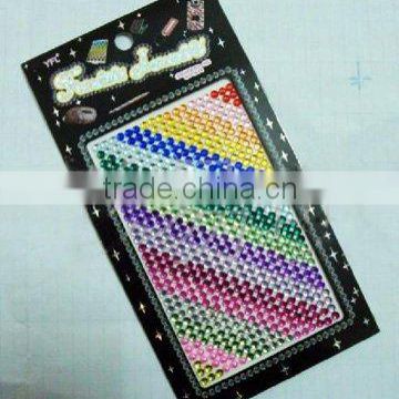 mobile rhinestone stickers