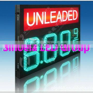 LED gas station price display/led gas price digital display