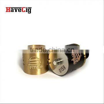 Gift box packaging 26650 mechanical mod Temple rda atomizer best for you