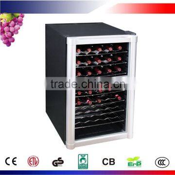 40 Bottles Thermoelectric Dual Zone Corner Wine Cabinets CW-110ADT2