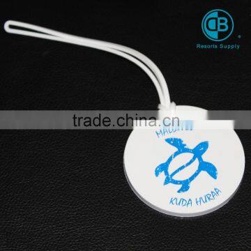 Customized PVC and Ropee Bag Accessories Blank Luggage Tag photo-2