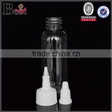 30ml Clear PET Plastic Unicorn Bottle Dropper E-juice e Liquid or Smoke photo-3