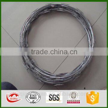 Security Fencing Galvannized Razor Barbed Wire For Sale