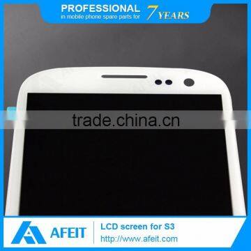 Full Assembly LCD With Digitizer Touch Screen With Frame Complete for Samsung Galaxy s3 I9300 Black& White photo-3