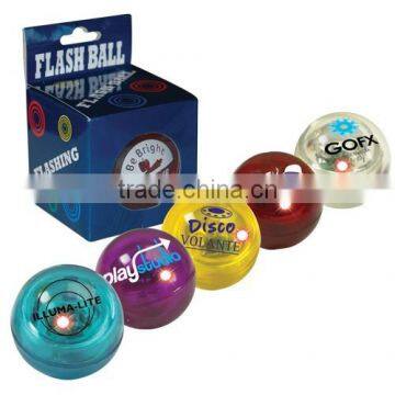 LED bouncing ball, flashing light ball for kids