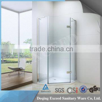 New Popular hexagon diamond shaped shower enclosure with 8mm glassEX-708                        
                                                                                Supplier's Choice