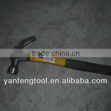 high quality claw hammer with rubber hamdle