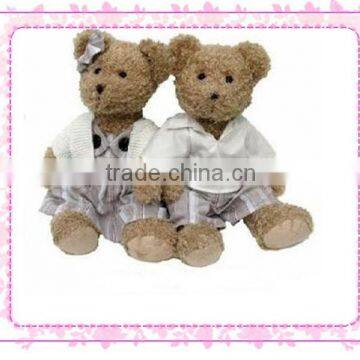 plush wedding bear toy