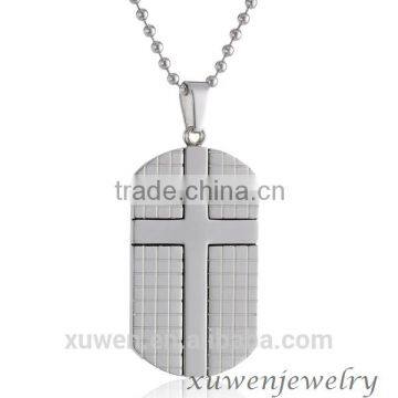 polish cross stainless steel wholesale fashion jewellery