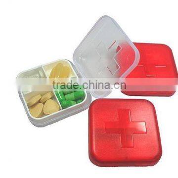 hot sales 6 case Plastic Pill Box