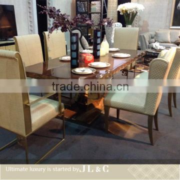 Newly solid wooden dining table JT75-01 from Shanhai JL&C furniture manufacturer