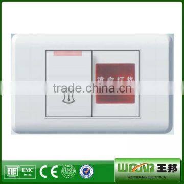 China Selling Doorbell Wall Switch For Do Not Disturb