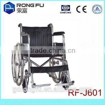 steel maunal wheel chair for sales