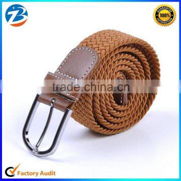 Unisex OEM Promotion Factory High Quality Sport Jeans Elastic Woven Belts                        
                                                Quality Choice