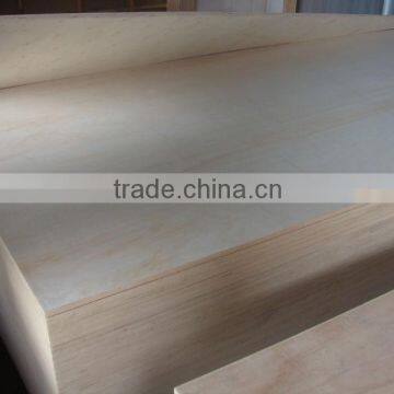 9mm/12mm/15mm/17mm/18mm bleached poplar plywood