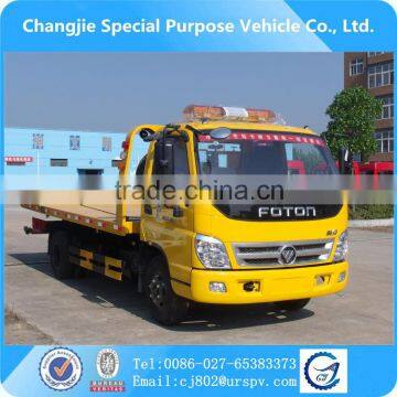 Foton 4*2 road wrecker wrecker towing trucks made in China