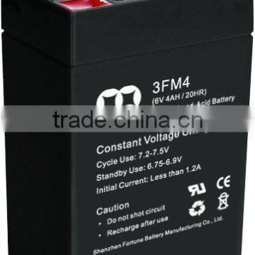 3 FM 6V4ah Rechargeable Lead Acid Battery