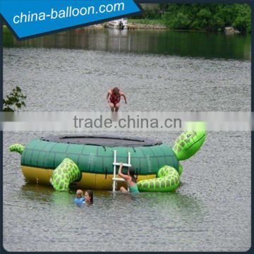 cheap water inflatable trampoline, air bouncer inflatable trampoline high quality