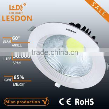 3 years warranty, 8 inch LED ceiling down light 30w with CE,SAA,RoHS approved