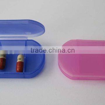 3 travel plastic portable pocket pill box