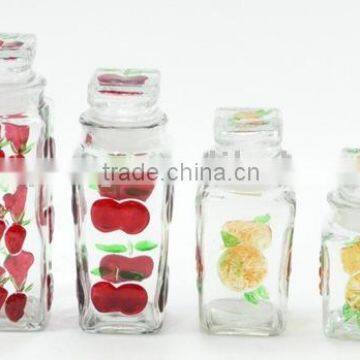 Glass jar