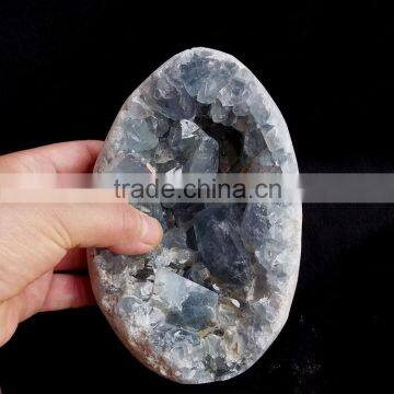 wholesale natural blue celestite crystal cluster