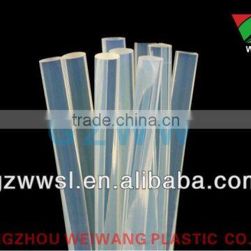 Very clear transparent silicon bars / hot melt glue stick