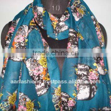 VISCOSE PRINTED SCARF 2014