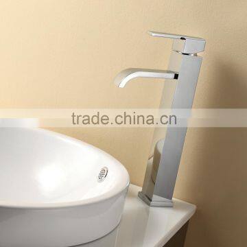 Hand Washing Single Handle Solid Brass Bathroom Tap