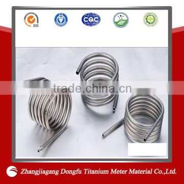 ASTM B338 Heat Exchanger Used Titanim Coil Tube