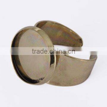 2014 Wholesale Hot Adjustable Rings Pad Blank