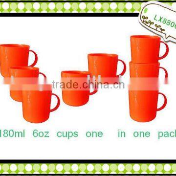 230ml Cup , Water Cup Plastic mug Kids Cup , plastic mug cup