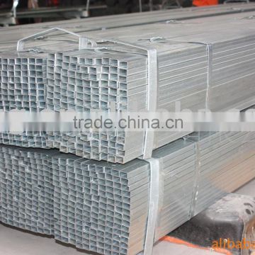 Square steel pipe galvanized