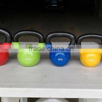 4kg Pink Vyinl Kettlebell,cast iron vyinl kettlebell