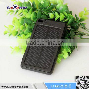 2016 new product outdoor travel mini solar system with mobile charger6000mAh