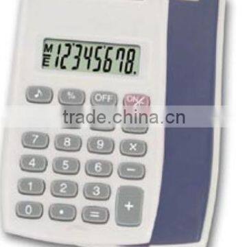 White small pocket calculator