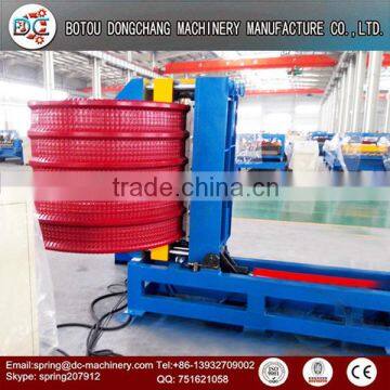 Hydraulic steel curve edge banding machine